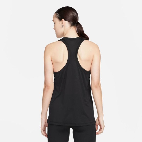 Nike Women's Dri-FIT Black Training Tank Top - Picture 2 of 7